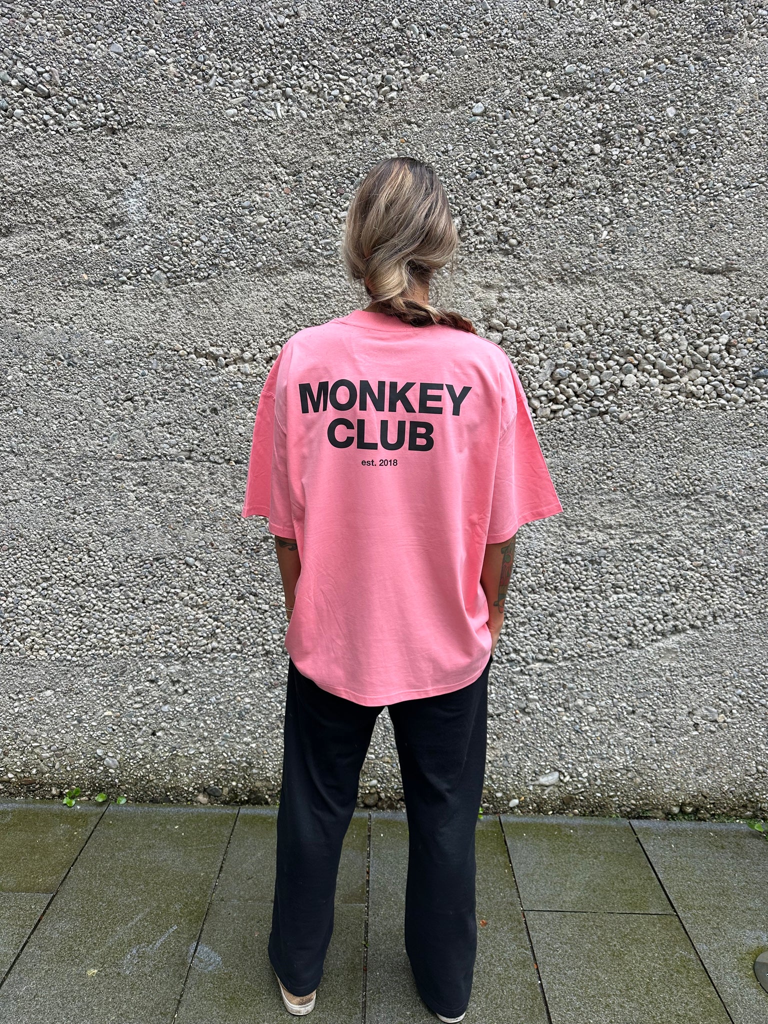 MONKEY CLUB - OVERSIZE SHIRT 🔴 Masstabelle beachten , fällt eine Größe größer aus !!