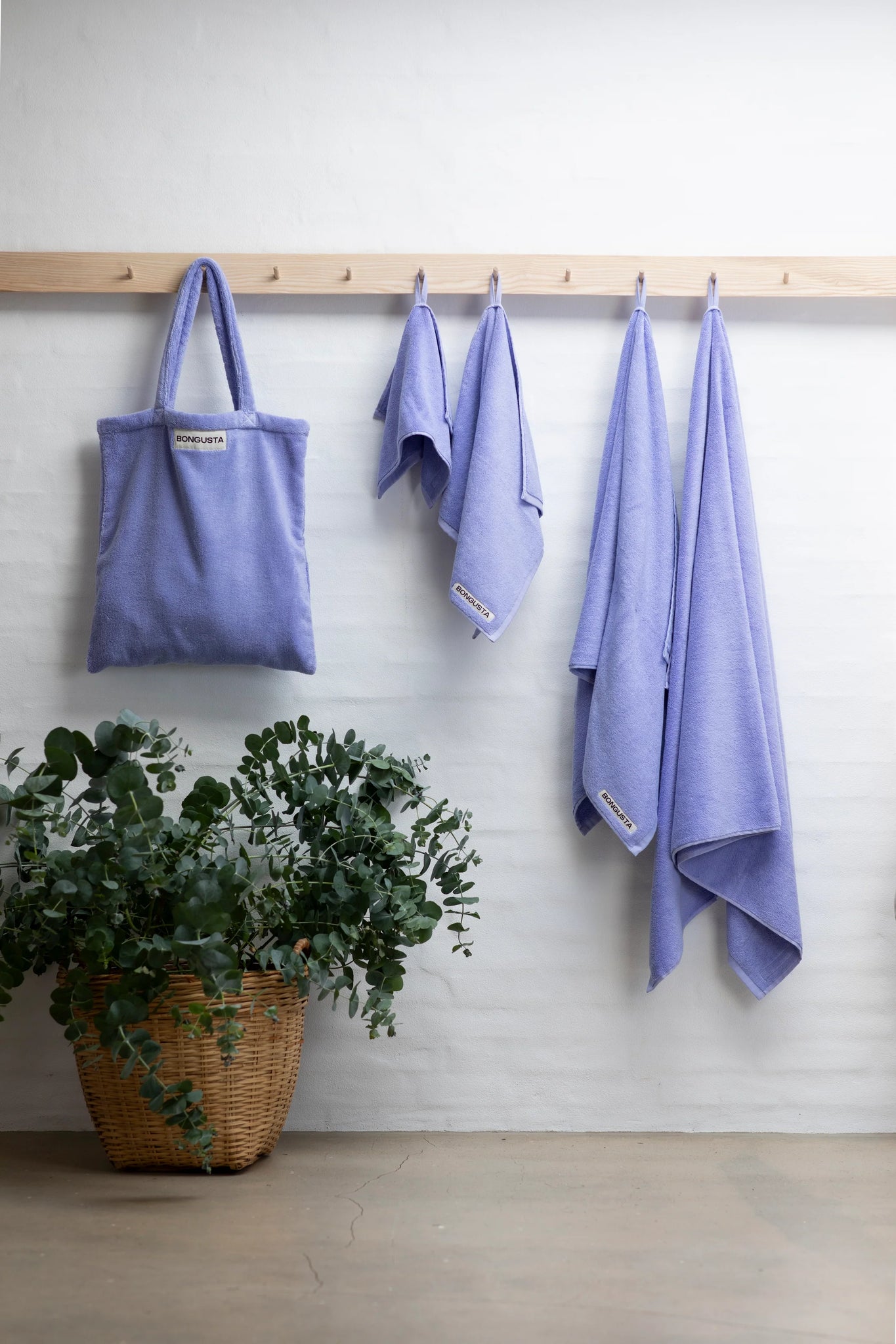 FROTTEE TASCHE   lavender blue