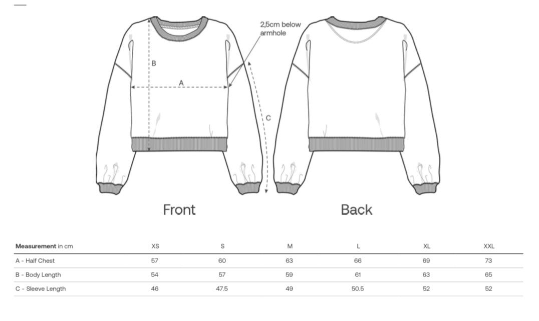 POWDER GIRL Sweatshirt