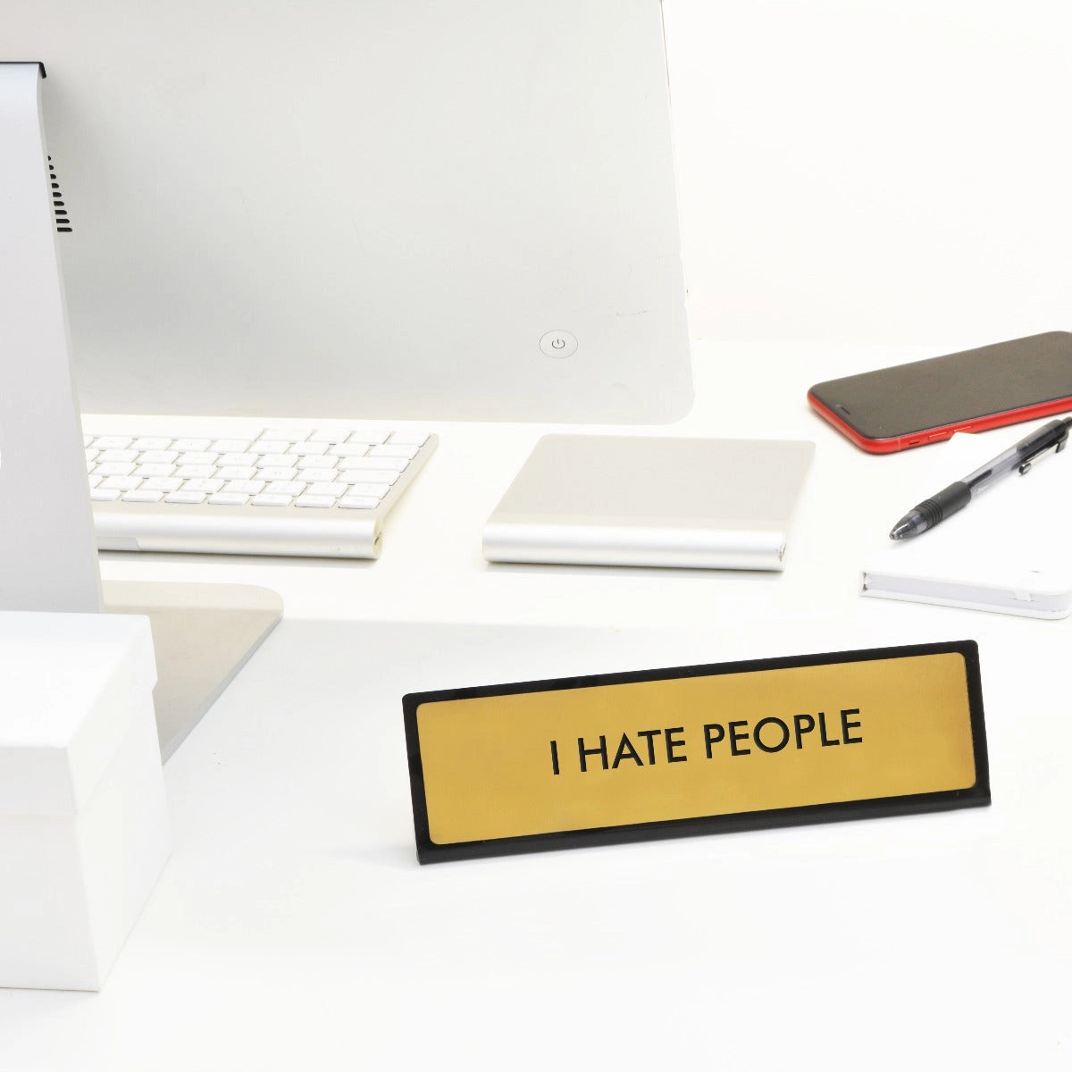 Schild "I HATE PEOPLE"