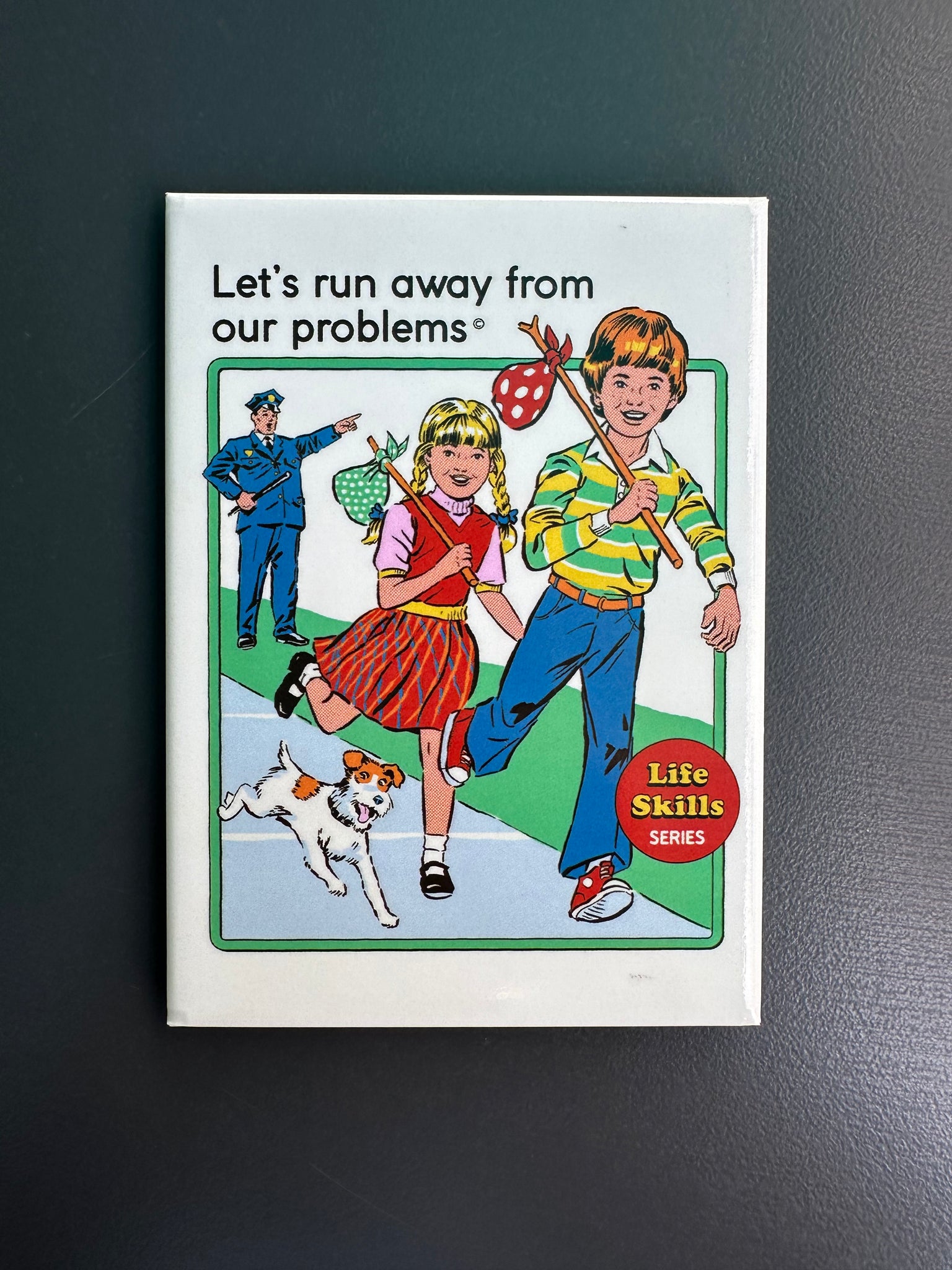 MAGNET "Let's run away from our problems"