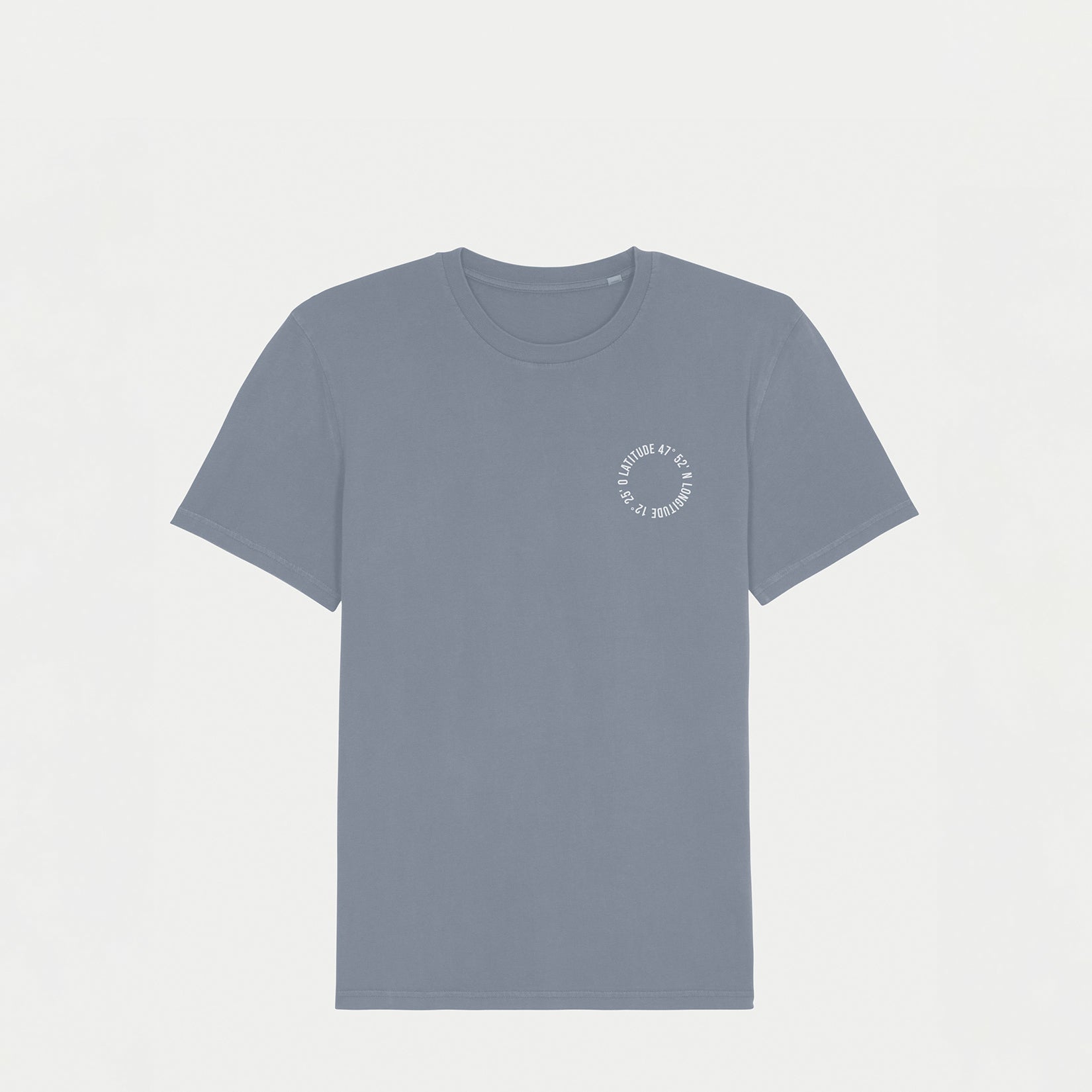 LIFE IS BETTER T-SHIRT – vintageblau-weiß